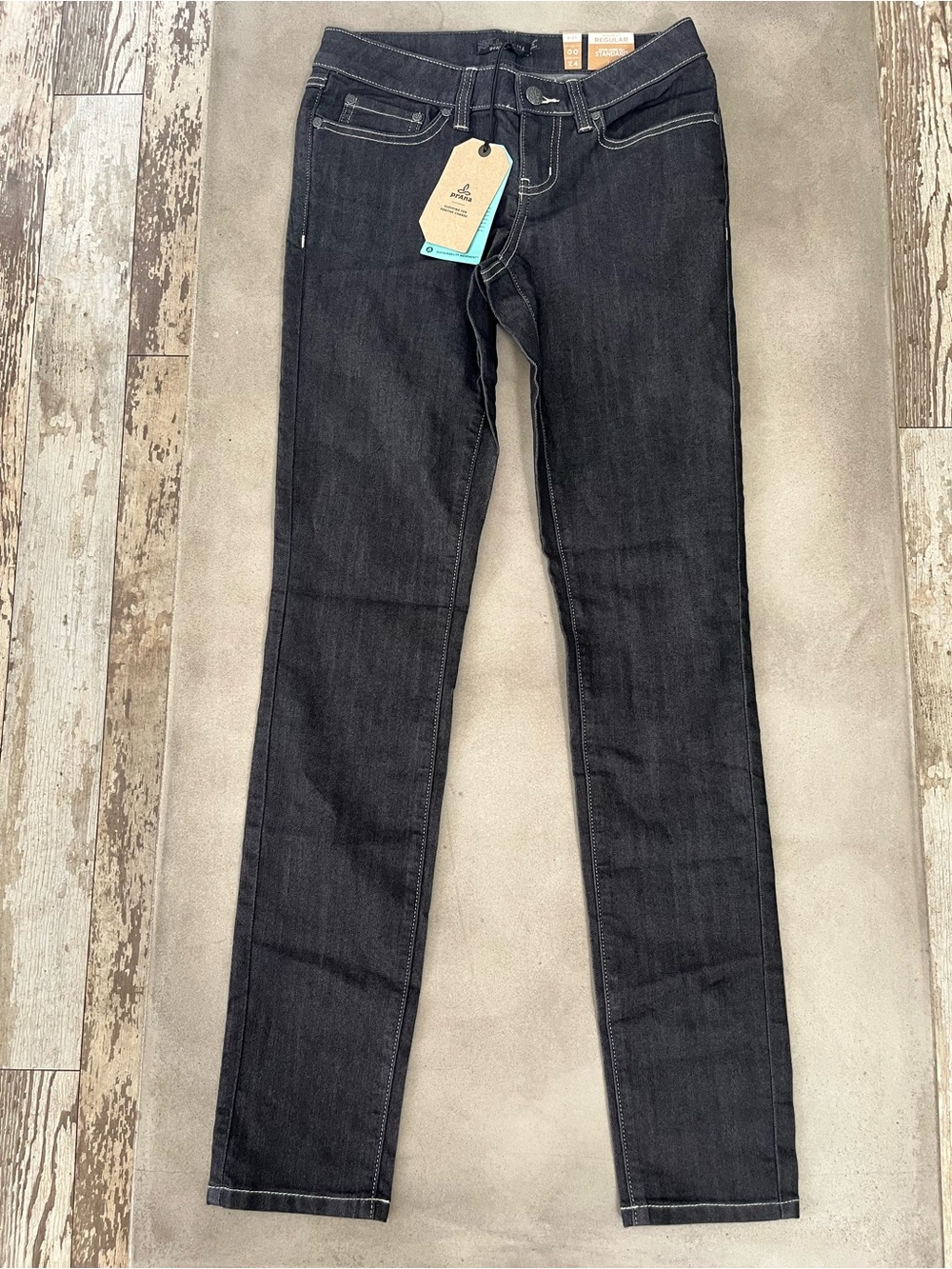 prAna Kayla Jean Size 00 Denim NWT
